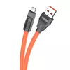 Cablu  Jokade Jokade Cable USB-A to Lightning 5A 1M JA026, Orange 