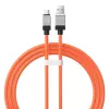 Кабель  Baseus Baseus Cable CoolPlay Series USB-A to Type-C 2.4A 12W 2m, Orange 
