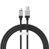 Кабель  Baseus Baseus Cable CoolPlay Series USB-A to Type-C 5A 100W 1m, Black 