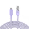 Кабель  Baseus Baseus Cable Explorer Smart Temperature Type-C to Type-C 5A 100W 2m, Nebula Purple 