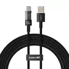 Кабель  Baseus Baseus Cable Gem Fast-Charging USB-A to Type-C 100W 2m Cluster, Black 