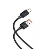 Кабель  Jokade Jokade Cable USB-A to Type-C 3A 1m JA050, Black 