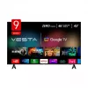Телевизор  VESTA LED TV Vesta LD43W03M 4K UHD HDR DVB-T/T2/C2/S2/Ci+, Smart TV (Google TV, 2GB RAM / 16GB ROM), Wi-Fi, BT 