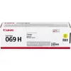Cartus laser  CANON Laser Cartridge Canon 069H Y (5095C002), yellow (5500 pages) for Canon i-SENSYS MF752Cdw/ MF754Cdw/ LBP673Cdw 