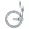 Cablu  Cellular Line Lightning Cable Cellular, Strip MFI, 1M, Silver 