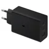 Зарядное устройство  Samsung Samsung 65W Fast Travel Charger Trio (w/o cable) Black EP-T6530TBEGEU 