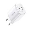 Incarcator  UGREEN UGREEN Nexode GaN Charger 2*Type-C 45W CD294, White 15327 