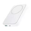Baterie externa universala  JOYROOM JOYROOM 20W Mini magnetic wireless power bank 10000mah White With Type-C to Type-C 0.25m cable White R-W020 White 