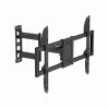 Suport perete  GEMBIRD Full-motion TV-Wall Mount for 37 -90”- Gembird ”WM-90ST-01”, allows up to 90 degrees swivel and 15 degrees tilting, max. 50 kg, Distance to wall: 67-422 mm, max. VESA 600 x 400, Black 
