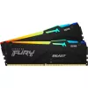 Модуль памяти  KINGSTON .32GB DDR5-6000MHz  Kingston FURY Beast RGB (Kit of 2x16GB) (KF560C36BBE2AK2-32), CL36-44-44, 1.35V, AMD EXPO 1.0/Intel XMP 3.0, Black 