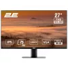Monitor  2E 27" F2723B D-Sub, HDMI, IPS, 75Hz, Rezoluție:1920×1080, Luminozitate: 230 cd/m², Raport de contrast: 1000:1, Unghiuri de vizualizare 178°/178°, Unghiuri de vizualizare 178°/178°, Suport de perete VESA: 100x100, 