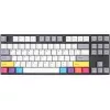 Игровая клавиатура  Varmilo Mechanical APT87 CMYK, C-TK Red, WL/USB-A, White Led, Numărul de taste: 87, Conectarea: Cu fir/Fără fir, Iluminarea de fundal: White LED 
