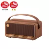 Boxa  EDIFIER Edifier MP330 Brown, Portable Tabletop Bluetooth Speaker, Vintage Radios classic design, 40W (2x11W+18W) RMS, USB-C port and microSD card slot, Class-D Amplifier, Bluetooth 6.0, Hi-Res Audio certified, supporting 24bit/96kHz high-resolution audio pro 
