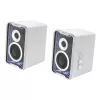 Колонка  EDIFIER Edifier QR30 Desktop Active Speaker, 30W RMS, Audio inputs: 3.5mm AUX, USB-A, and Bluetooth5.4, Splendid light effects by TempoAbyss, Edifier ConneX app, white 