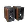Boxa  EDIFIER Edifier S880DB Walnut Active Hi-Fi Speaker, Hi-Res 2.0/ 88W (2x44W) RMS, Bluetooth 5.3, LDAC, Titanium-laminate dome treble driver, Audio in: two digital (Optical, Coaxial) & two analog (RCA),USB-C, remote control, OLED display, ConneX App, wooden 