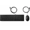 Kit (keyboard+mouse)  HP HP Wired 320MK Combo (En/Rus), Conexiune: Cu fir, Interfață: USB, Tipul tastaturii: Membrană, Numărul de taste: 104 