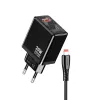 Incarcator  Jokade Jokade Wall Charger 1*USB-A 5A,20W with Cable Lightning JB086, Black 