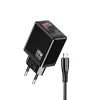 Incarcator  Jokade Jokade Wall Charger 1*USB-A 5A,20W with Cable Micro-USB JB086, Black 