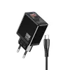 Incarcator  Jokade Jokade Wall Charger 1*USB-A 5A,20W with Cable Type-C JB086, Black 