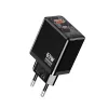 Incarcator  Jokade Jokade Wall Charger 1*USB-A+1*Type-C 5A,65W JB089, Black 