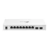 Comutator de retea  TP-LINK 10-port 10/100/1000Mbps PoE+ Smart Switch TP-LINK "Festa FS310GP", 8xPoE+ Ports, 61W Budget, 2xSFP, Steel Case 