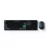 Клавиатура  Keychron Keychron B36 Keyboard and BM25 Mouse Wireless Combo (KCBD2), Black, Full Size Keyboard, Connectivity: 2.4 GHz / Bluetooth 5.2/ Wired, USB Type-C (tastatura/клавиатура) 