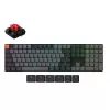 Keyboard  Keychron Keychron K5 Version2 QMK Wireless Custom Mechanical Keyboard (K5X-H1), Ultra-slim, Full Size layout, RGB Backlight, Shine-Through Keycaps, Keychron Low-Profile Mechanical Red Switch, Hot-Swap, Bluetooth, USB Type-C, gamer (tastatura/клавиатура) 
