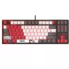 Gaming keyboard  Bloody Gaming Keyboard Bloody S87, Mechanical, BLMS Linear SW, Hot-Swappable, Quiet Typing, 87-Keys, N-Key Rollover, 50M, RGB, 1.8m, USB, EN/RU, Naraka 