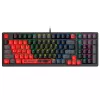 Gaming keyboard  Bloody Gaming Keyboard Bloody S98 Sports, Mechanical, BLMS Switch Red, Double-Shot Keycaps, USB, Black/Red 