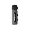 Микрофон Wireless  Boya Microphone Wireless Boya BY-V20 V2.0 Ultracompact (Type C - 2TX+1RX) Black 