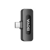 Микрофон Wireless  Boya Microphone Wireless Boya BY-V30 Ultracompact (Type C - 2TX+1RX+1 charging case), Black 