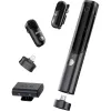 Микрофон Wireless  Boya Microphone Wireless Boya Magic Ultracompact (Lightning / Type C/3.5 mm  - 2 mic), Black 02 