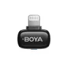 Микрофон Wireless  Boya Microphone Wireless Boya Mini 2-03 Ultracompact (2 TX+ 1RX Lightning Plug+  Charging case), Black 