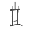 Настенное крепление  GEMBIRD Display/TV Mount Stand Gembird TVS-100T-03, 60-100"; Black, VESA; max 120kg, TV floor stand with caster wheels 