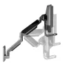Настенное крепление  GEMBIRD Wall mount for 2 monitors Gembird MA-WA2-02, 17"-32", per screen max.8kg,  VESA: 75x75, 100x100 