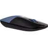 Мышь  HP Wireless Mouse HP Z3700, up to 1200 dpi, 3 buttons, Multi surface tracking, Ambidextrous, 50g., 1xAA, 2,4Ghz, Blue 