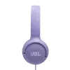 Наушники проводные с микрофоном  JBL Headphones JBL T520C USB-C, Purple 