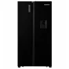 Frigider  Heinner Холодильник Side-By-Side Heinner HSBS-HS519NFBKWDE++ 519л=334+185 | Full NoFrost | Е | Inverter | Display touch | Dispenser water  Черный 