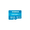 Card de memorie  KIOXIA (Toshiba) 512GB microSD Class10 A2 UHS-I U3 (V30) Kioxia EXCERIA G3 (LMEX3L512GG2) + SD Adapter, up to 160Mb/s, Ideal for Android mobile devices, action cams, drones and 4K video production 