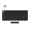 Keyboard  Keychron Keychron K2 HE QMK Wireless Magnetic Switch Custom Keyboard Russian Layout (K2H-J1-RU), Aluminum, 75% layout, RGB Backlight, Gateron Double-Rail Magnetic Nebula Switch, Hot-Swap, 2.4GHz&Bluetooth, USB Type-C, gamer (tastatura/клавиатура) 
