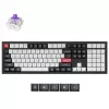Gaming keyboard  Keychron Keychron Q6 HE QMK Wireless Custom Full-Metal Mechanical Keyboard (Q6H-M1), Carbon Black, Full Size layout, Knob, RGB Backlight, Gateron Double-Rail Magnetic Nebula Switch, Hot-Swap, 2.4GHz&Bluetooth, USB Type-C, gamer (tastatura/клавиатура) 
