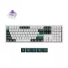 Gaming keyboard  Keychron Keychron Q6 HE QMK Wireless Custom Full-Metal Mechanical Keyboard (Q6H-P1), Shell White, Full Size layout, Knob, RGB Backlight, Gateron Double-Rail Magnetic Nebula Switch, Hot-Swap, 2.4GHz&Bluetooth, USB Type-C, gamer (tastatura/клавиатура) 