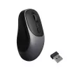 Мышь беспроводная  Keychron Keychron BM24 Wireless Mouse, DPI Range 100-2400, Polling Rate 1000Hz, 2.4GHz & Bluetooth Wireless Connection, Battery 600 mAh, Wired USB Type-C, Metal Gray (mouse/мышь) 