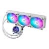 Cooler universal  ASUS ASUS ROG STRIX LC III 360 ARGB LCD White All-In-One CPU Liquid Cooler with LCD Display, Intel LGA 1851,1700,1200,115x, AMD AM5, AM4, ROG STRIX AF-12S ARGB Fan 3x120mm 800–2200rpm, Air Flow 70.38 CFM, 2.1" Full Color IPS LCD 