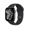 Smartwatch  APPLE Apple Watch Series 11 GPS 42mm Jet Black Aluminium Case with Black Sport Band M/L MEQU4 