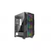 Carcasa fara PSU  XILENCE XILENCE ”X812.RGB” Xilent Breeze II ATX Case, without PSU, with Tempered Glass Side Panel, Wave front panel with mesh, Front: 3x ARGB 120mm PWM fans, Rear: 1x120mm PWM Black, w/Control Board (ARGB/PWM), HDD Tool-free caddy, 2x 3.5”/ 2x 2.5”, 2x USB 3 