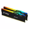 Модуль памяти  KINGSTON .16GB DDR5-6000MHz  Kingston FURY Beast RGB (Kit of 2x8GB)  (KF560C36BBEAK2-16), CL36-38-38, 1.35V, AMD EXPO 1.0/Intel XMP 3.0, Black 