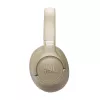Casti cu fir si microfon  JBL Headphones Bluetooth JBL T730BT, Beige, On-ear 