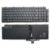 Клавиатура  DELL Клавиатура для ноутбука Dell Latitude 5520 5530 5540 5521 5531, Precision 3560 3570 3580 3561 3571 3581 7670 7680 7770 7780 