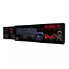 Kit (keyboard+mouse)  GEMBIRD Gaming Keyboard & Mouse & Mouse Pad & Headset Gembird "Ghost" GGS-UMGL4-02, RGB, USB/3.5 